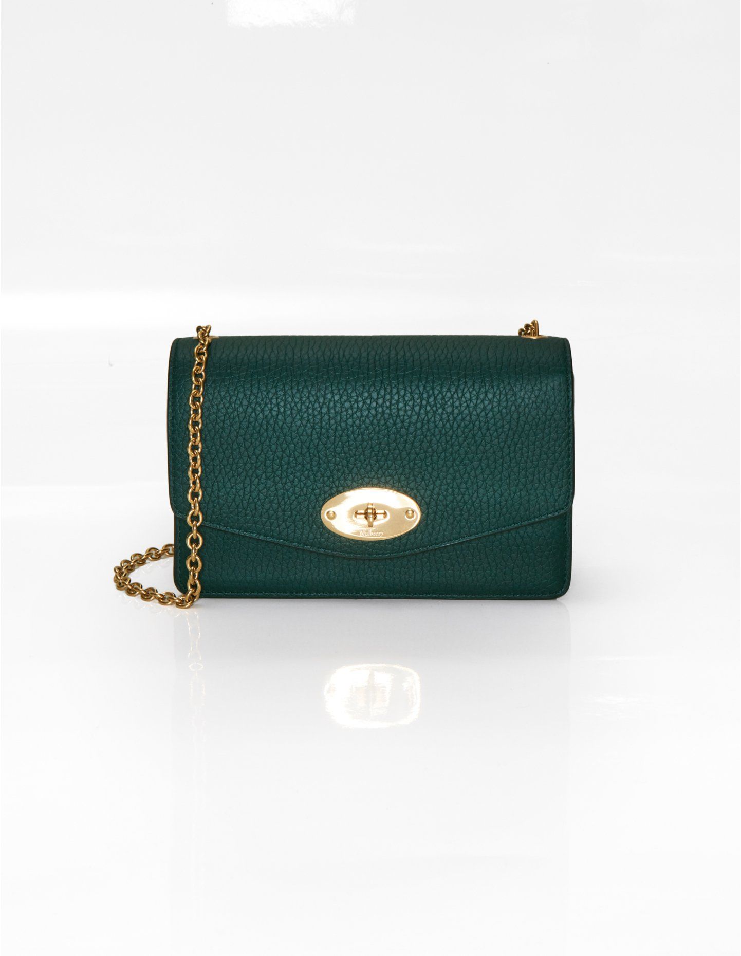 Mulberry Small Darley handbag in Mulberry Green